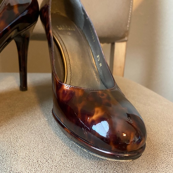 Stuart Weitzman patent tortoise shell 8.5 - Picture 6 of 9